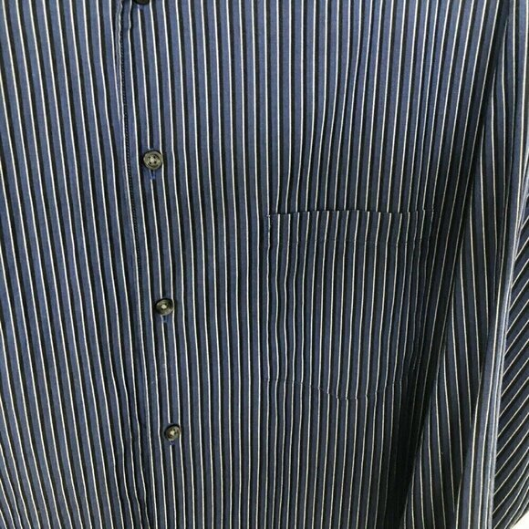 ALFANI Striped Dress Shirt - Picture 3 of 6